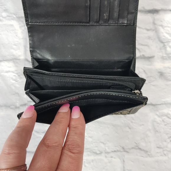 COACH Alexandra Signature Canvas Purse & Wallet - Picture 12 of 14